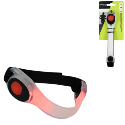 Dresco multi led armband op batterij | 12 stuks