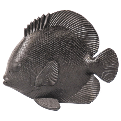 Housevitamin beeld flat fish vis zwart 19 cm | 6 stuks
