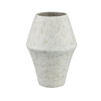 Ptmd bloempot tink s wit 40 cm | 2 stuks