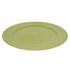 Hbx decoratie bord groen 33 cm | 12 stuks