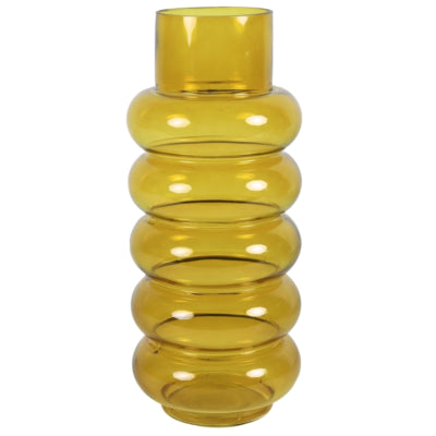 Countryfield vaas nikky l mosterdgeel 35 cm | 4 stuks