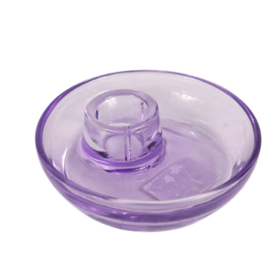 Kaarsenhouder mila paars 10 cm | 24 stuks