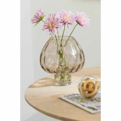 J-line kunstbloem chrysant paars 40 cm | 24 stuks