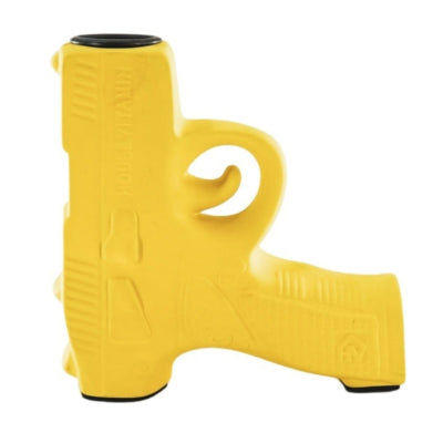 Housevitamin kaarsenhouder geel 12 cm | 6 stuks