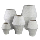 Ptmd bloempot tink m wit 50 cm | 2 stuks - afbeelding 2