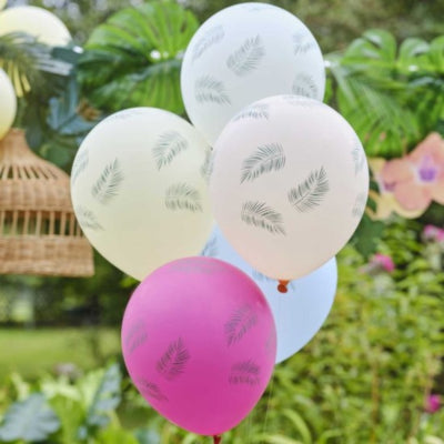 Ginger ray ballonnen palmblad 5 stuks | 20 stuks