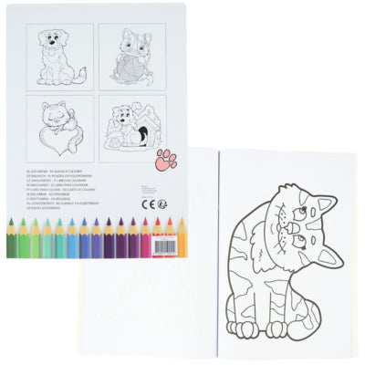 Kleurboek a4 30 paginas 6 assorti | 24 stuks