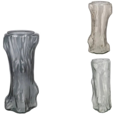 Daan kromhout vaas tree grijs 14 cm 3 assorti | 12 stuks
