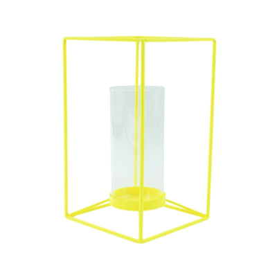 Housevitamin lantaarn geel 20 cm | 6 stuks