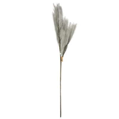 Kunsttak pluimen grijs 108 cm | 12 stuks