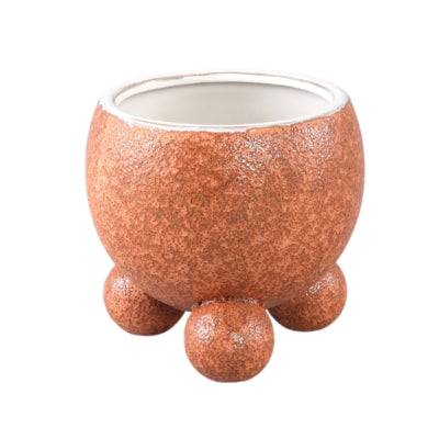 Ptmd bloempot malinda s oranje 12,5 cm | 12 stuks