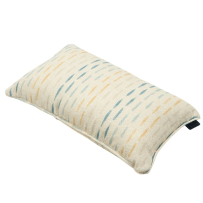 Madison kussen ann beige blauw waterafstotend 30 x 50 cm | 10 stuks