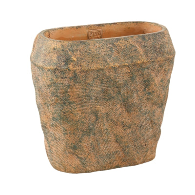 Ptmd bloempot lourdes geel groen 30 cm | 2 stuks