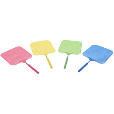 Vliegenmepper uitschuifbaar 66 cm 4 assorti | 15 stuks