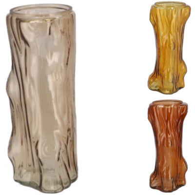 Daan kromhout vaas tree bruin 29 cm 3 assorti | 6 stuks