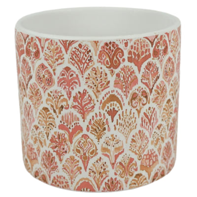 Bloempot orange keramiek 13,5 cm | 6 stuks