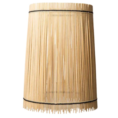 Hkliving (r) lampenkap cone bamboe 45 cm | 2 stuks