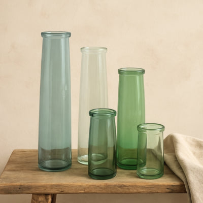 Countryfield vaas tube missy m antraciet 28 cm | 8 stuks