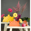 Vaas limon oranje 28 cm | 8 stuks