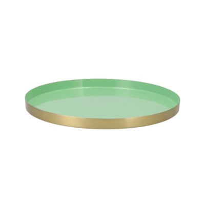 Daan kromhout dienblad marrakech mint goudkleurig 33 cm | 6 stuks