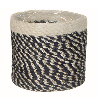 Mica mand bonaparte zwart 16 cm | 18 stuks