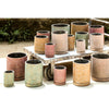 Ptmd bloempot vik m cement groen 20 cm | 6 stuks