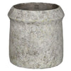 Ptmd bloempot nimma xl cement grijs 40 cm | 2 stuks