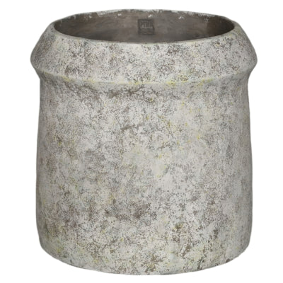 Ptmd bloempot nimma xl cement grijs 40 cm | 2 stuks