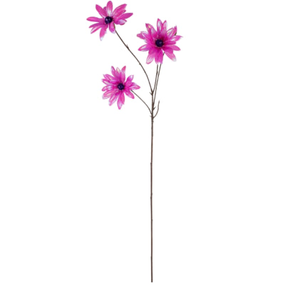 Kunstbloem dahlia paars 86 cm | 12 stuks