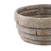 Ptmd bloempot shesheena schaal grijs l 25 cm | 8 stuks