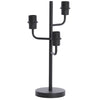 Light living light en living tafellamp edisa eu-stekker zwart 51 cm | 2 stuks