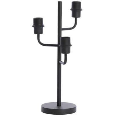 Light living light en living tafellamp edisa eu-stekker zwart 51 cm | 2 stuks