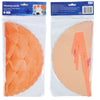 Folat honeycomb bal oranje 30 cm | 24 stuks