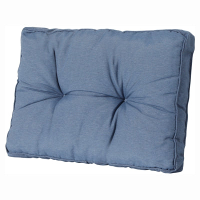 Madison loungekussen rug florance panama blauw 60 x 43 cm | 6 stuks