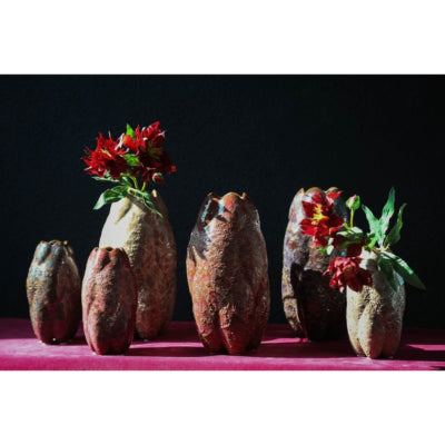 Ptmd vaas varun l paars 23 cm | 6 stuks
