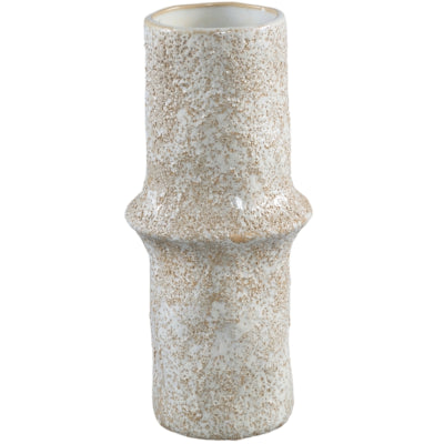 Ptmd vaas ivery keramiek crème 30 cm | 4 stuks