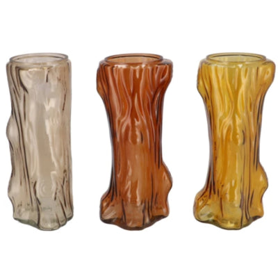 Daan kromhout vaas tree bruin 29 cm 3 assorti | 6 stuks