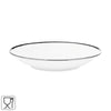 Vtwonen diep bord white silver 25,5 cm | 12 stuks