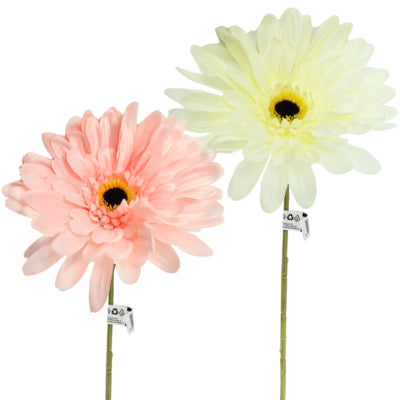 Kunstbloem gerbera 76 cm 4 assorti | 48 stuks