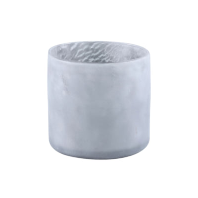 Ptmd windlicht kamea s grijs 10 cm | 6 stuks