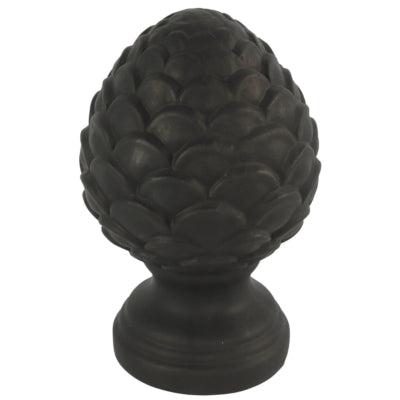 Countryfield beeld dennenappel celine xl zwart 18 cm | 8 stuks