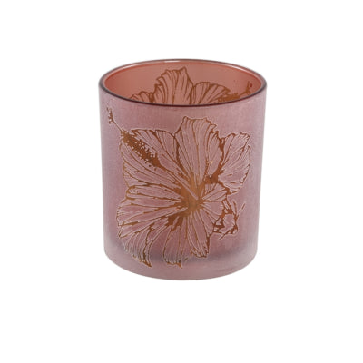 Ptmd theelichthouder ailani glas 8 cm | 12 stuks