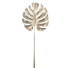 Hbx kunsttak monstera champagnekleurig 72 cm | 20 stuks