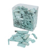 Deco houtsnippers 30-50 mm turqoise 165 gr | 24 stuks