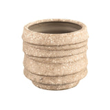 Ptmd bloempot hindouy bruin 14 cm | 18 stuks - afbeelding 1
