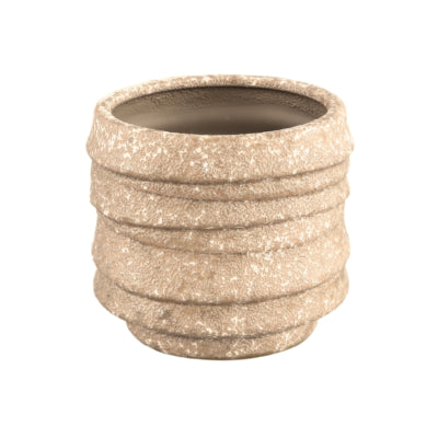Ptmd bloempot hindouy bruin 14 cm | 18 stuks