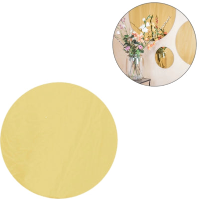 Housevitamin wandspiegel rond goudkleurig 60 cm | 3 stuks
