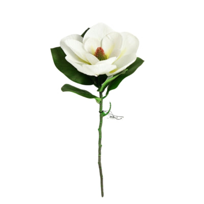 Countryfield kunstbloem magnolia wit 65 cm | 12 stuks