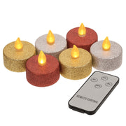 Out of the blue theelicht led glamour op batterij set van 6 | 12 stuks - afbeelding 1