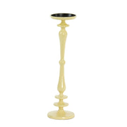 Light living light en living kandelaar yahvi glans geel 39 cm | 2 stuks - afbeelding 1
